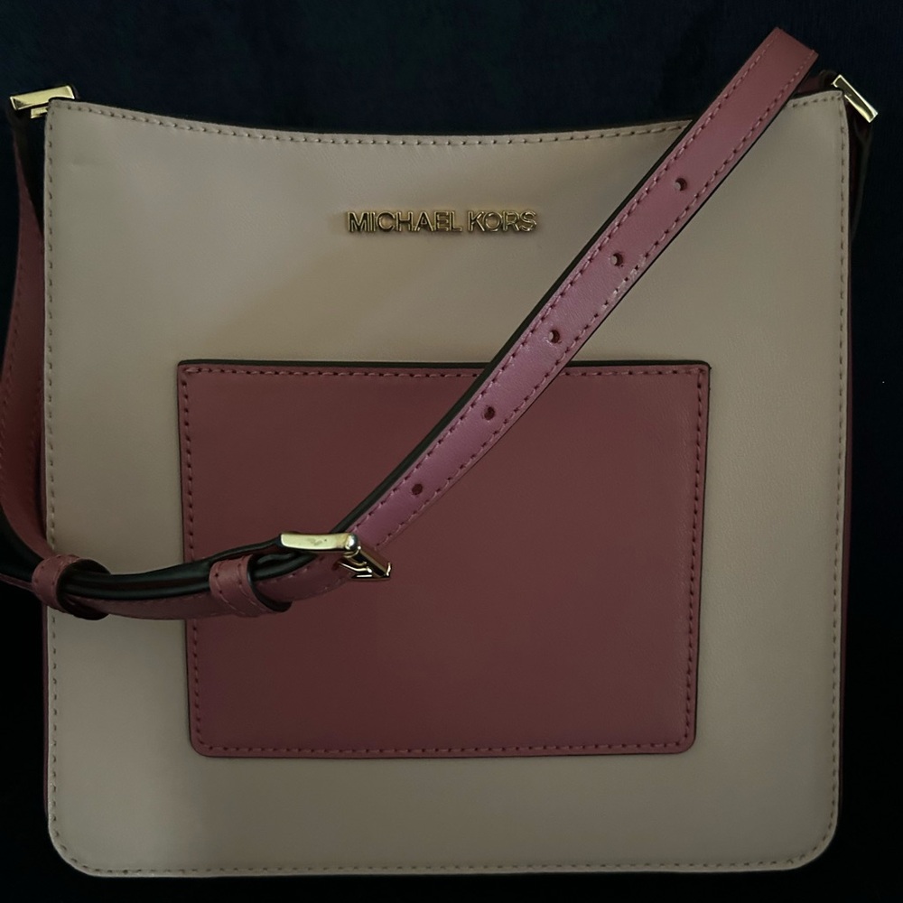 Michael Kors Two-Tone Crossbody Bag